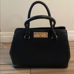 Black handbag